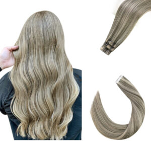 Real Virgin Human Hair Tape Ins Balayage Blend